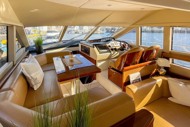 Private Fjord and waterfalls cruise to Modal- Mostraumen - Captains, service, and the feel onboard