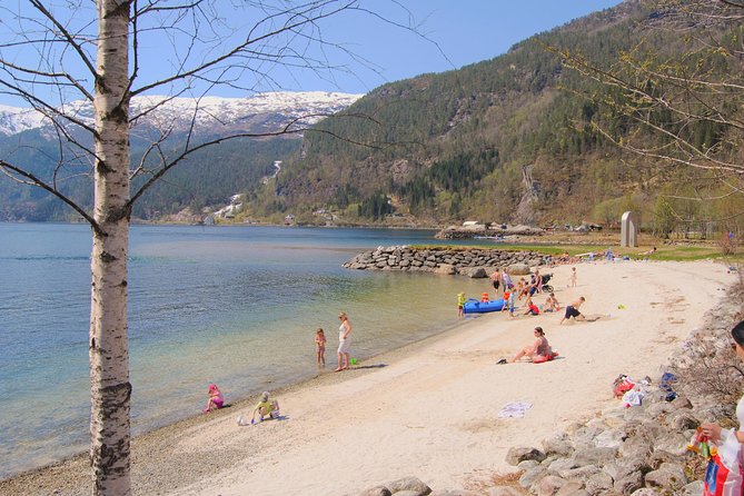 PRIVATE GUIDED TOUR: Secrets of the Fjords - the Osterfjord and Mo, 6-7 hours - Skipshelleren and a Stone Age site by Bolstadfjord