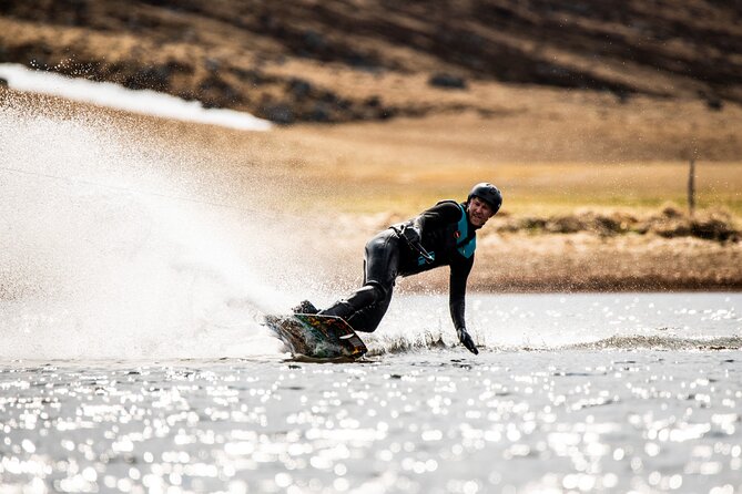 Private wakeboarding or waterskiing trip in Westfjords - A Private Group Makes Instruction More Useful