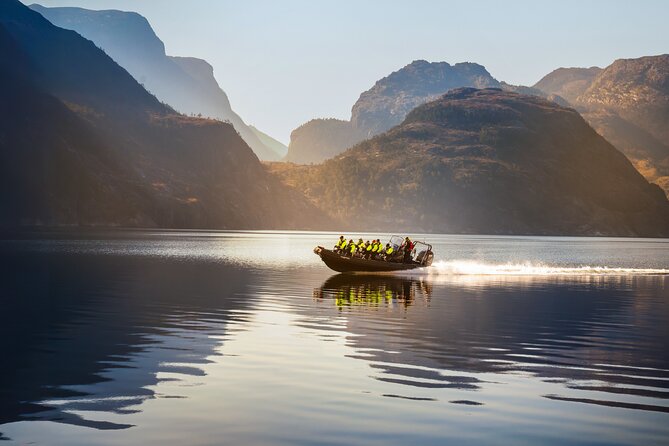 Rib adventure in the Lysefjord with boat house visit - The guides make a real difference