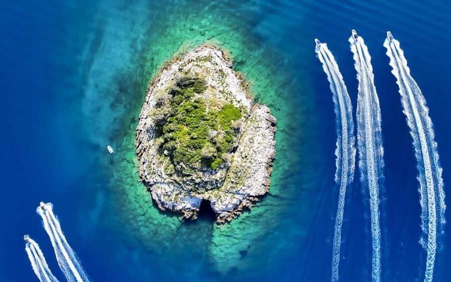 Rovinj or Vrsar: Lim Fjord & Rovinj islands Speedboat Tour - Key points at a glance