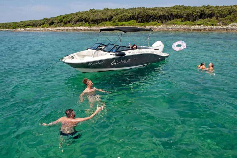 Rovinj or Vrsar: Lim Fjord & Rovinj islands Speedboat Tour - Tubing, dolphins, and the adventure level