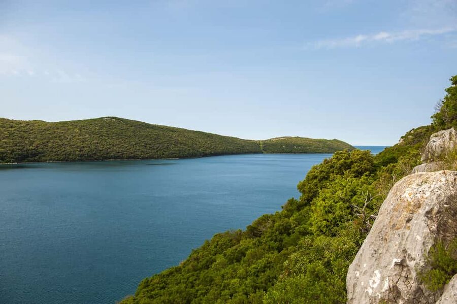 Rovinj or Vrsar: Lim Fjord & Rovinj islands Speedboat Tour - Figarola Island and a local swimming stop