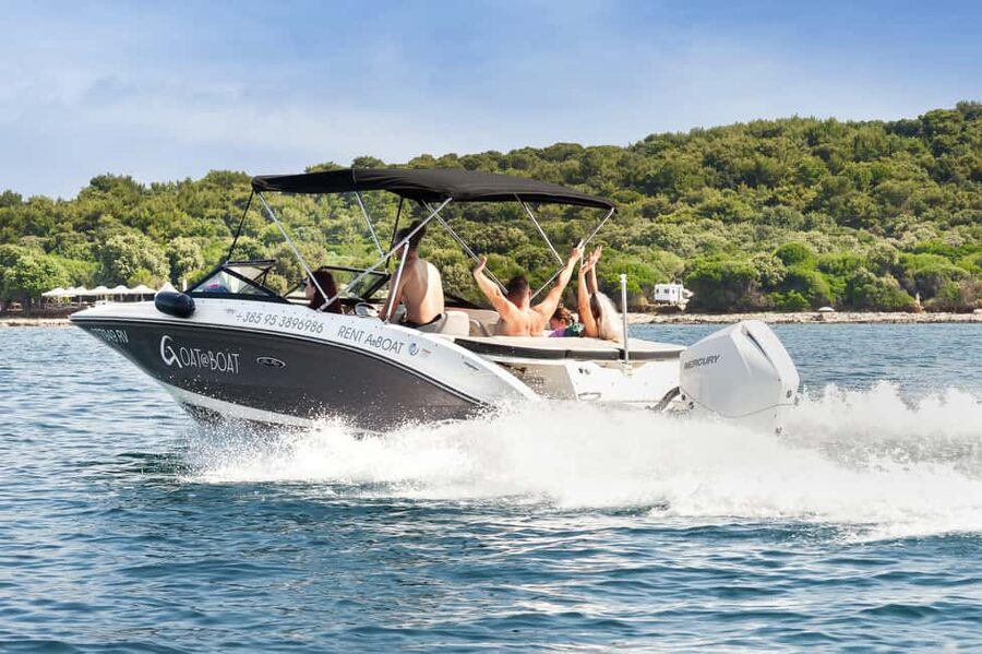 Rovinj or Vrsar: Rovinj Islands and Lim Fjord Speedboat Tour - St. Ivan and the Final Snorkel