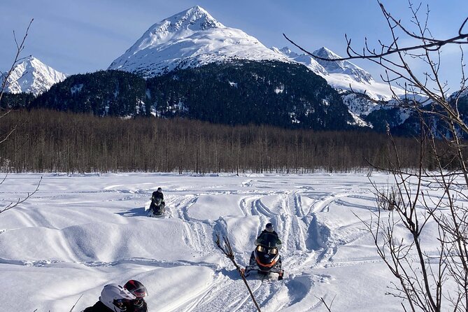Snowmobile and Snowshoe Dual Adventure in Kenai Fjords NP - Meeting at Kenai Backcountry Adventures in Seward