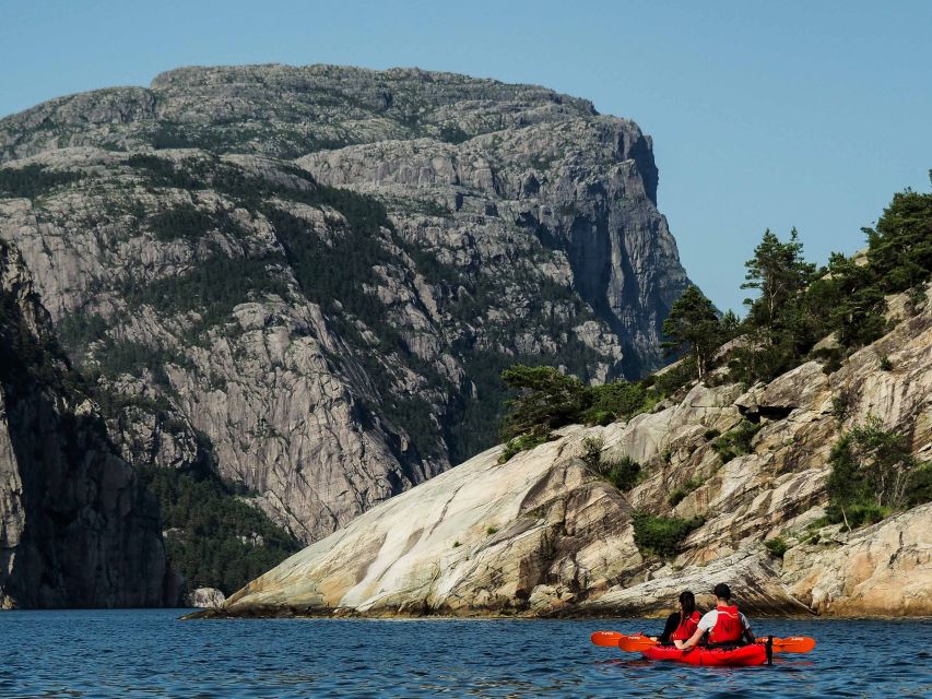 Stavanger: Guided Kayaking in Lysefjord - From Stavanger to the Nordic Paddling base