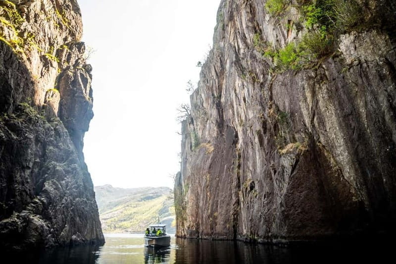 Stavanger: Guided Lysefjord Cruise to Pulpit Rock - The free minibus and speedboat option