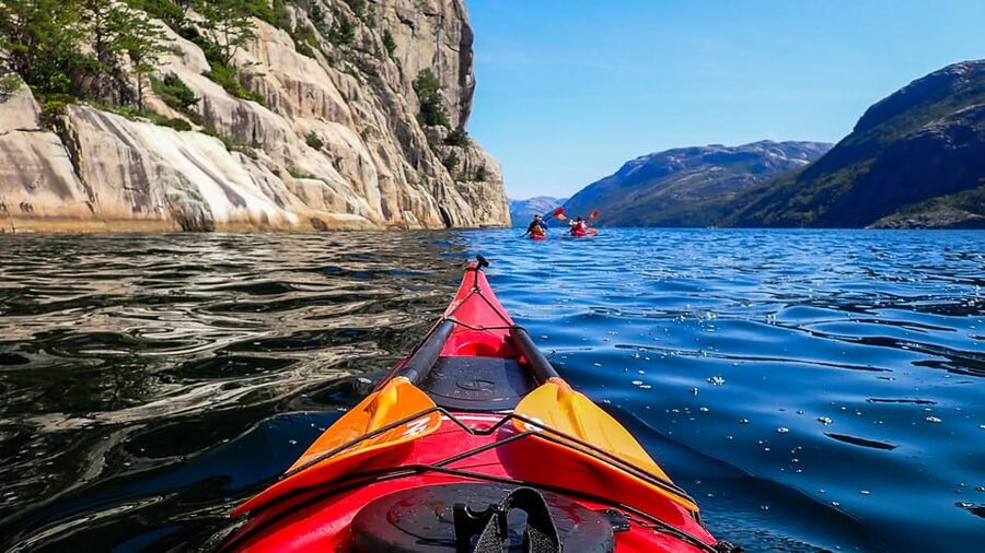 Stavanger: Lysefjord Kayak Safari (Waterfalls & Pulpit Rock) - Clothing, fitness, and who should skip it