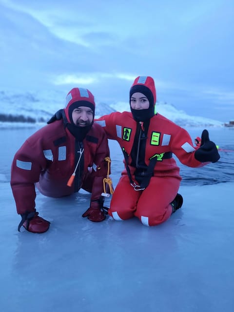 Tromsø: Arctic Fjord Floating in Survival Suit - Norwegian waffles are more than a snack