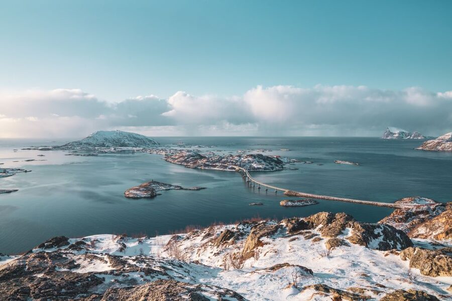 Tromsø: Arctic fjord sightseeing, Reindeer feeding and lunch - The return to Tromsø