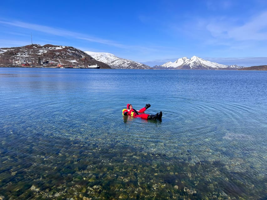 Tromsø: Fjord and Floating Safari, Arctic Floating - An hour of floating, not a rushed photo stop