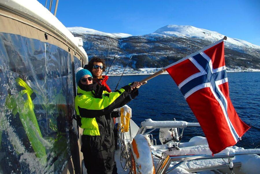 Tromsø: Fjord and Islands Luxury Catamaran Cruise - Fishing adds a hands-on Norwegian touch
