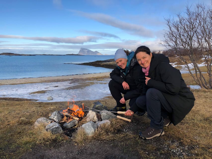 Tromsø: Fjords & Beaches Tour with Campfire and Arctic Food - Campfire lunch on an Arctic beach